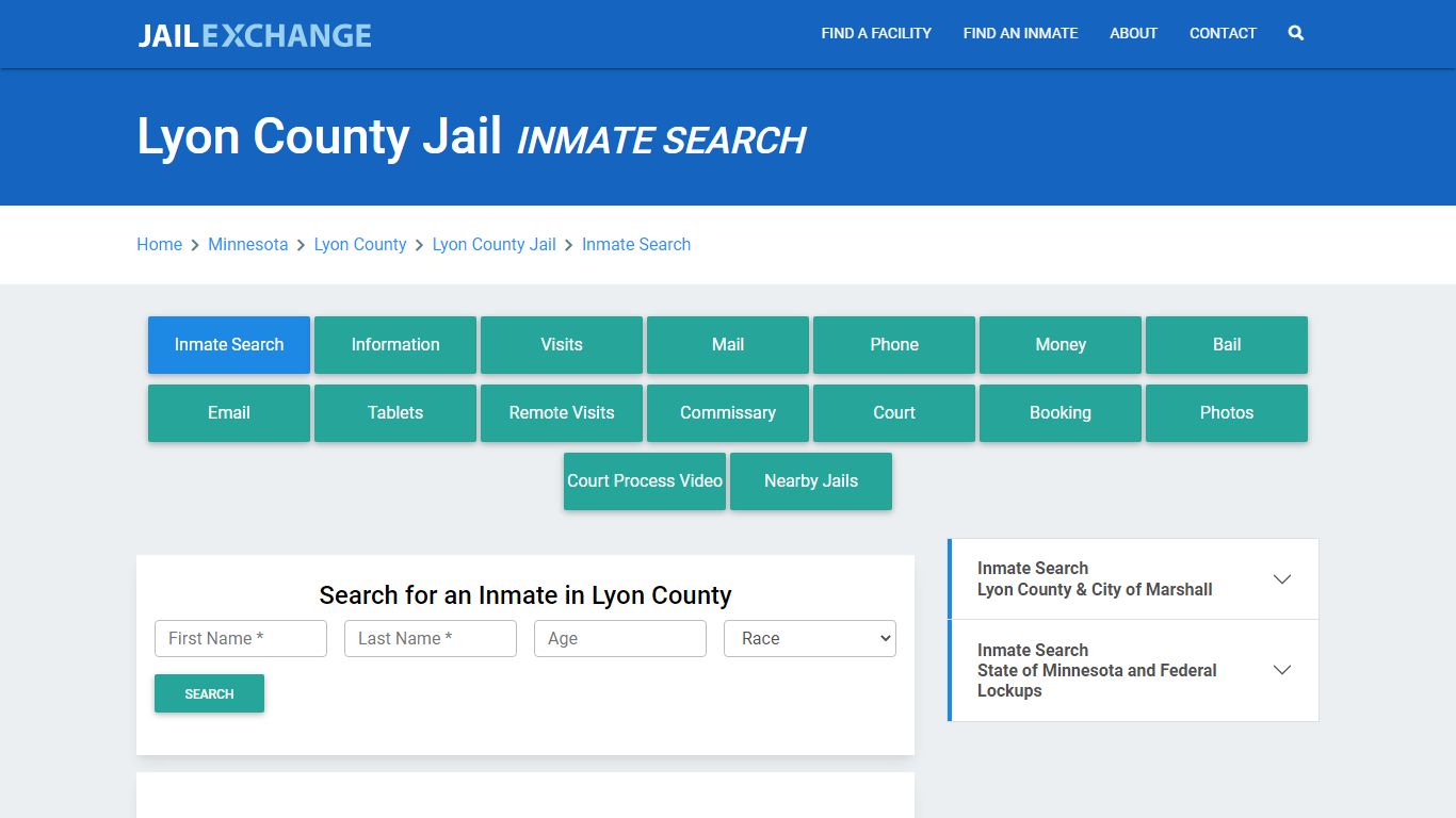 Lyon County Jail, MN Inmate Search: Roster & Mugshots